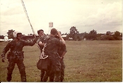 STABO Mike Brown and Mitch Bryan and Mike Lampe Border Police Camp Thailand