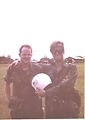 Mike Lampe and Mike Brown Border Police Camp Thailand Mike Lampe and Mike Brown Border Police Camp Thailand