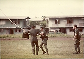 STABO Mitch Bryan John Koren and Rex Corbin Border Police Camp Thailand STABO Mitch Bryan John Koren and Rex Corbin Border Police Camp Thailand
