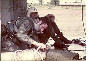 Huey STABO and John Koren Border Police Camp Thailand Huey STABO and John Koren Border Police Camp Thailand